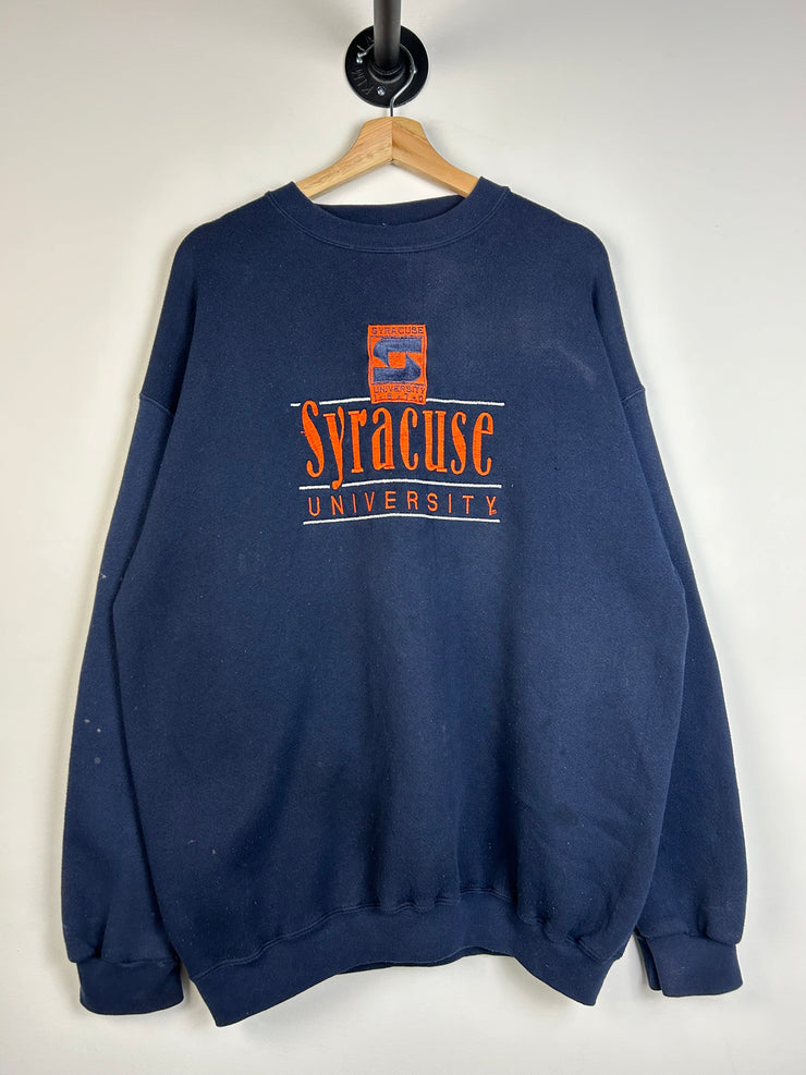 Vintage Syracuse University Navy Crewneck