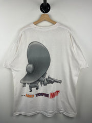 Vintage 90s Looney Tunes Yosemite Sam White Tee