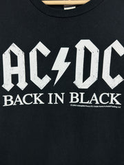 Vintage 2006 ACDC Back In Black Black Tee