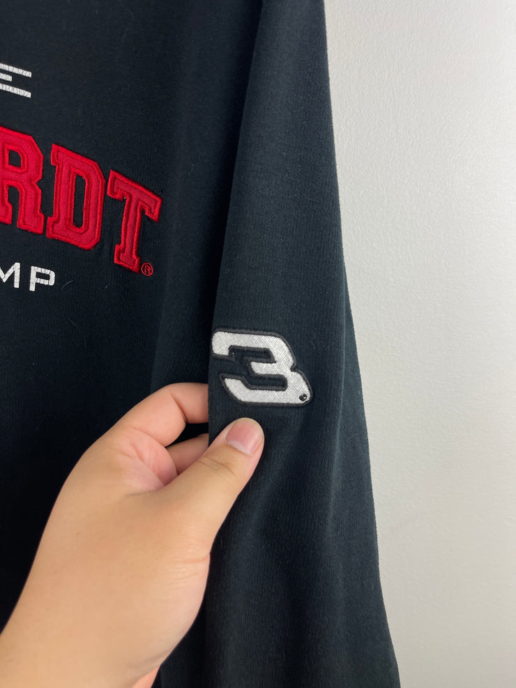Vintage 90s Nascar Dale Earnhardt 7 Time Champ Black Crewneck