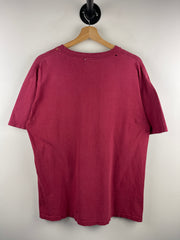 Vintage 90s Bacardi Rum Burgundy Tee