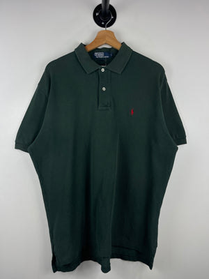 Vintage 90s Polo Ralph Lauren Green Polo Shirt