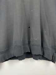 Vintage 90s Nike Mini Swoosh Thrashed Black Crewneck