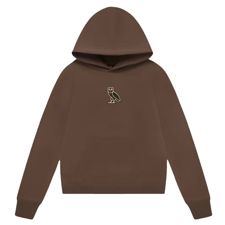OVO Owl Chocolate Brown Hoodie