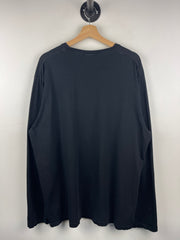 OVO Owl Embroidered Black Long Sleeve