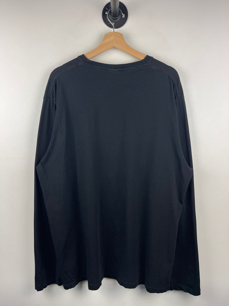 OVO Owl Embroidered Black Long Sleeve