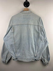 Vintage 90s Guess Light Wash Blue Denim Jacket