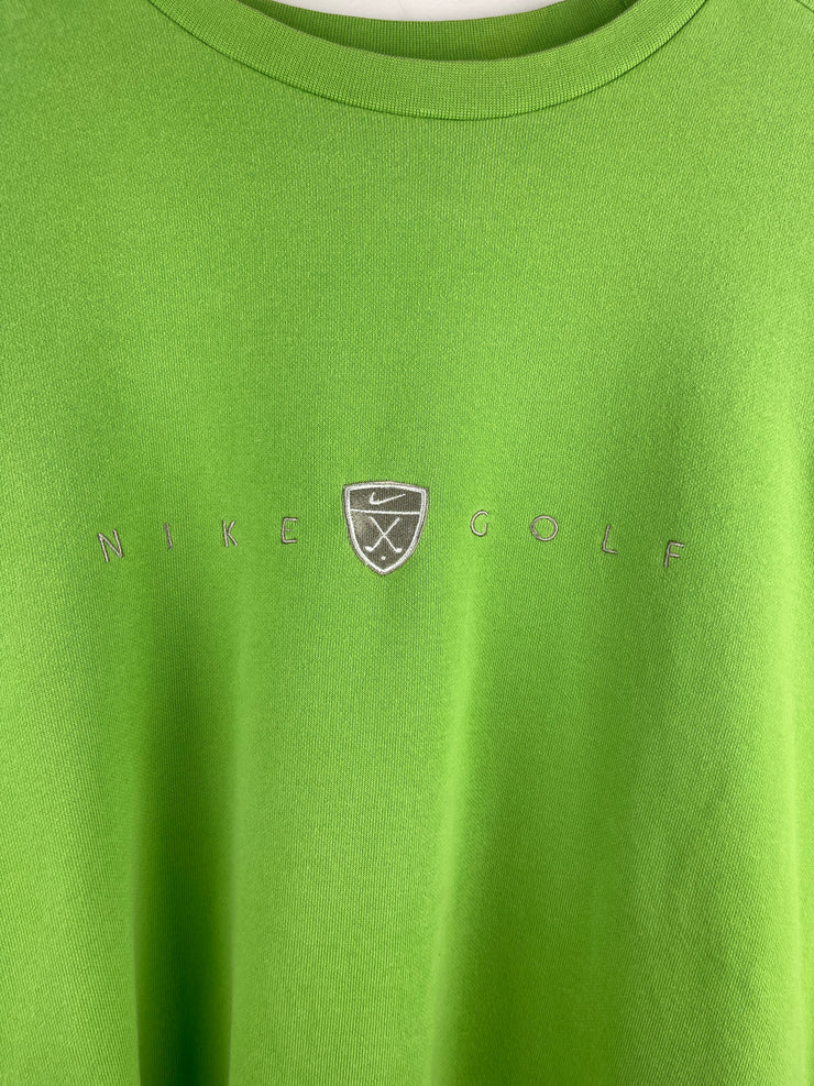 Vintage Nike Golf Embroidered Green Crewneck