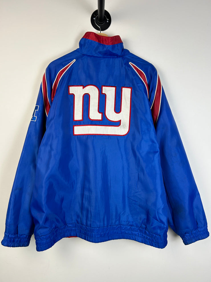 Vintage Y2K NFL New York Giants Fleece Lined Reversible Jacket