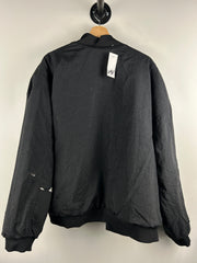 Vintage 90s Nike Swoosh Black & Red Reversible Bomber Jacket