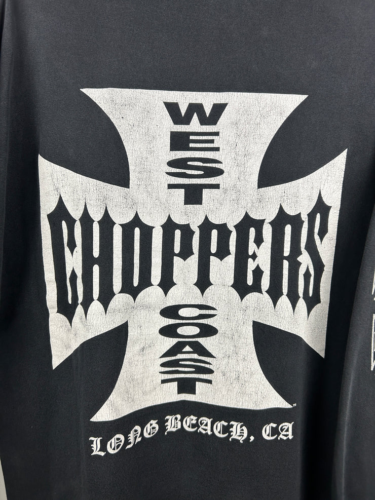 Vintage West Coast Choppers Long Beach Black Long Sleeve
