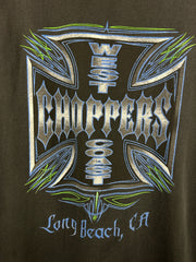 Vintage West Coast Choppers Long Beach Black & Blue Tee