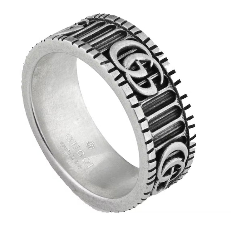 Gucci Double G Silver Ring
