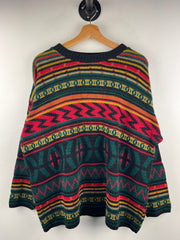 Vintage Carolina Colours 3D Knit Sweater