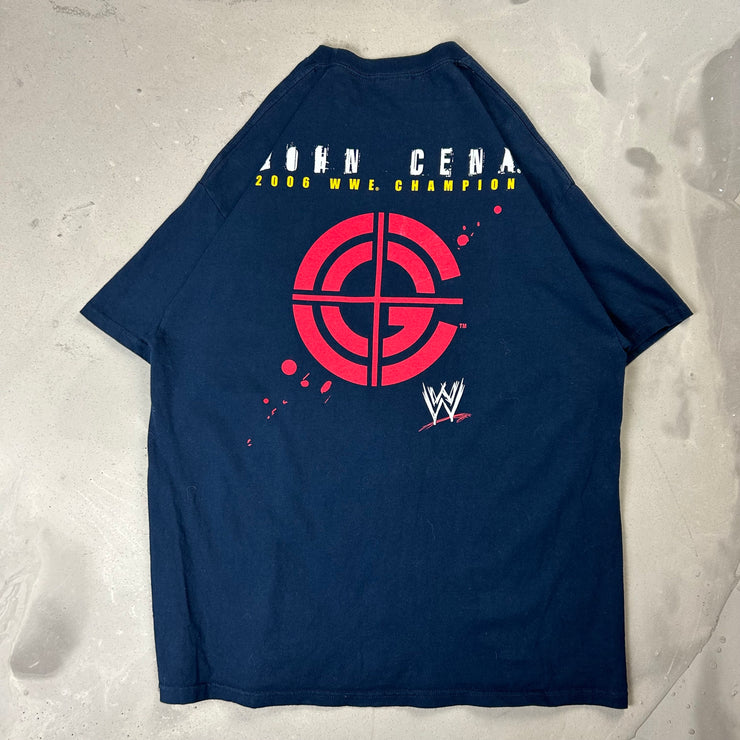 Vintage 2006 WWE John Cena Navy Tee