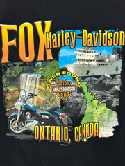 Vintage Harley Davidson Owen Sound Black Tee