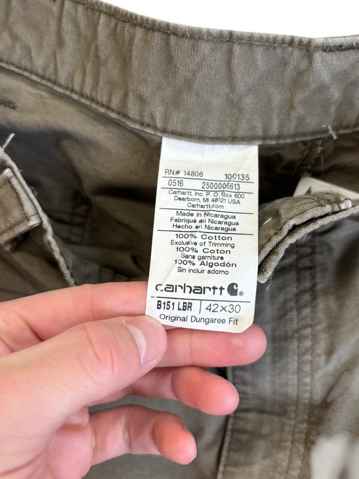 Vintage Carhartt Chocolate Brown Work Pants