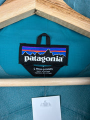 Vintage Patagonia Teal Hooded Light Shell Jacket