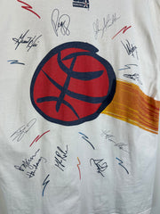 Vintage 90's American Basketball Dream Team White Tee