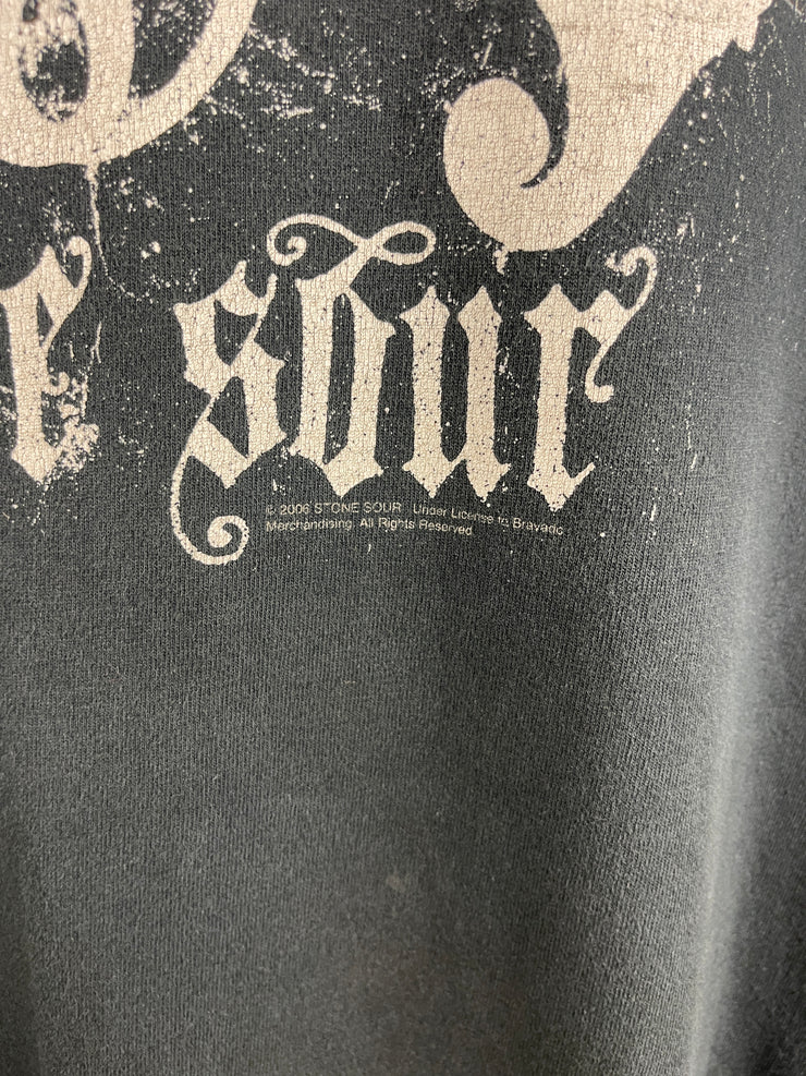 Vintage 2006 Stone Sour Band Black Tee