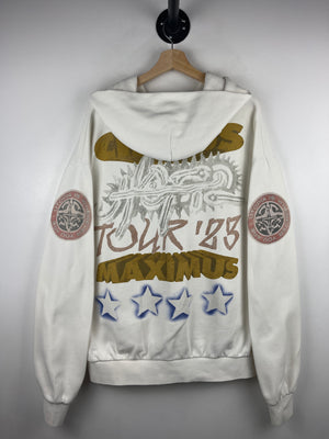 Travis Scott Utopia Circus Maximus 2023 Tour White Hoodie