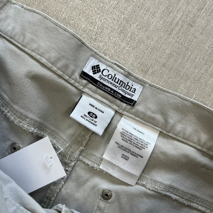 Vintage Columbia Beige Double Knee Pants