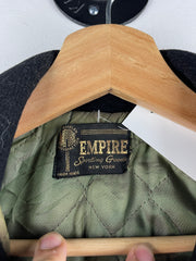Vintage 60s Empire Sporting Goods 1963 Ramey Judo Team Black Wool Varsity Jacket