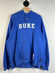 Vintage Nike Duke Middle Swoosh Blue Hoodie