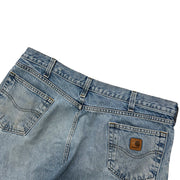 Vintage Y2K Carhartt Blue Denim Shorts