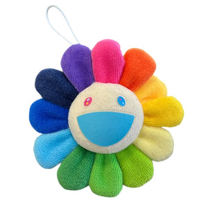 Takashi Murakami Rainbow Flower Plush Pin