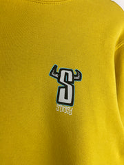 Stussy S-Horn Yellow Hoodie