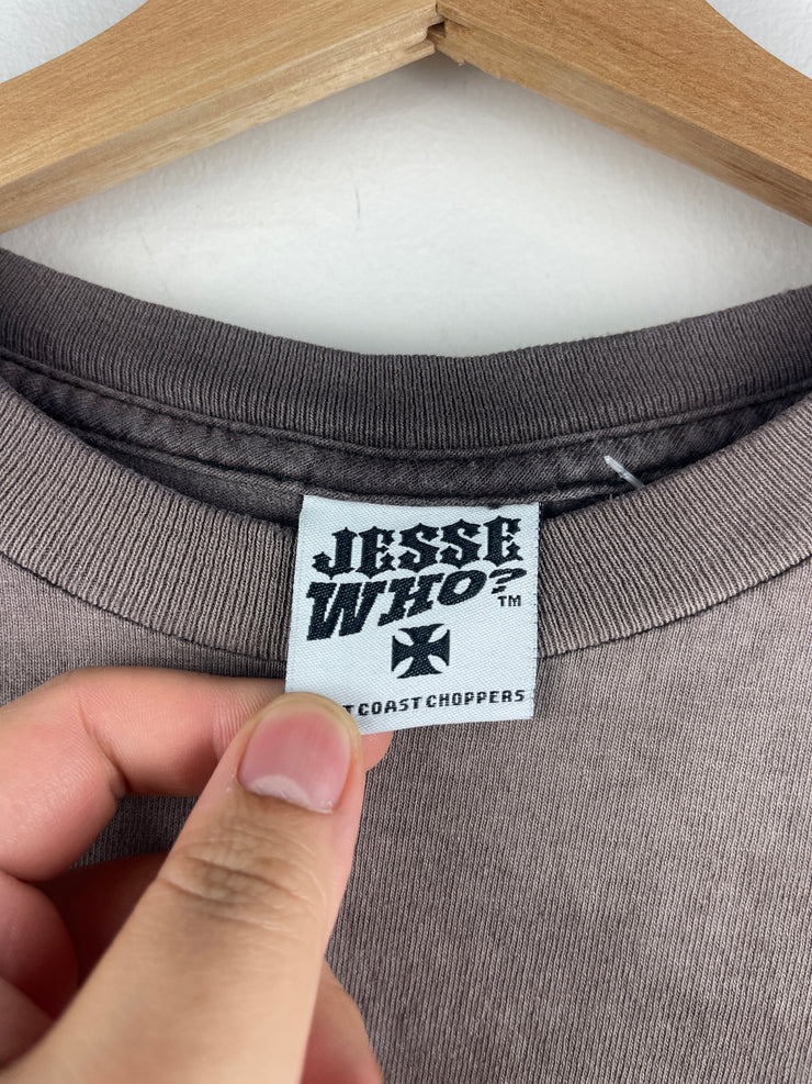 Vintage West Coast Choppers Chrome Logo Faded Tee