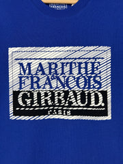 Marithe Francois Girbaud Paris Blue Tee