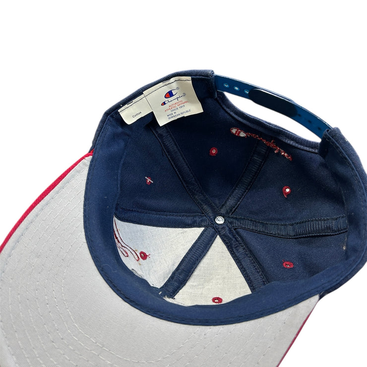 Vintage 90s Champion USA Olympics Flag Snapback Hat