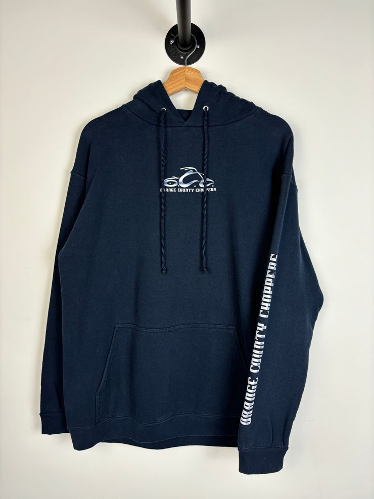 Vintage Y2K Orange County Choppers Navy Hoodie