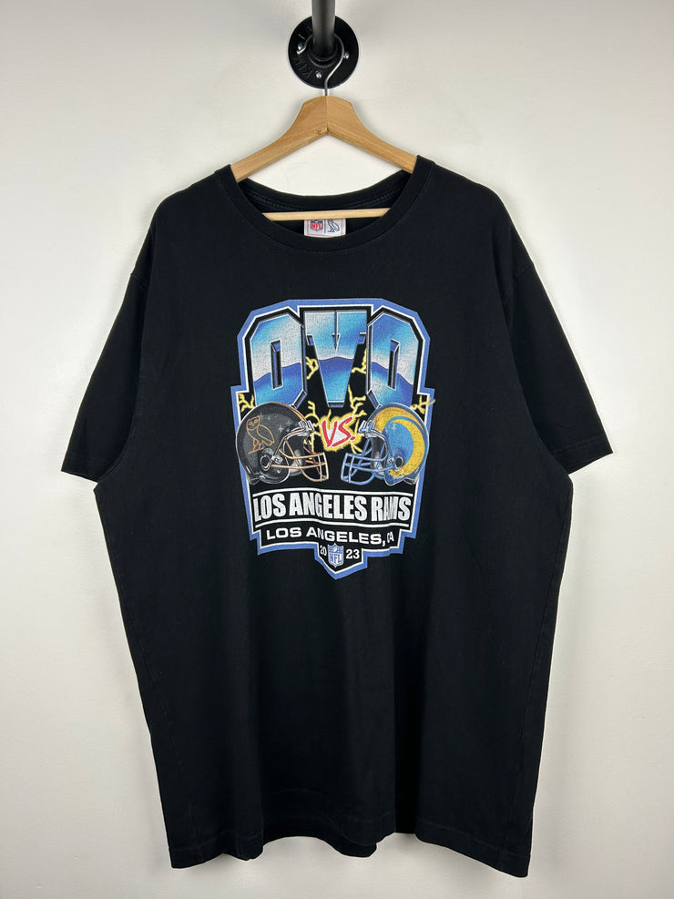 OVO X NFL Los Angeles Rams Game Day Black Tee