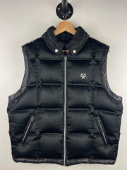 MCM Black Down Filled Puffer Vest