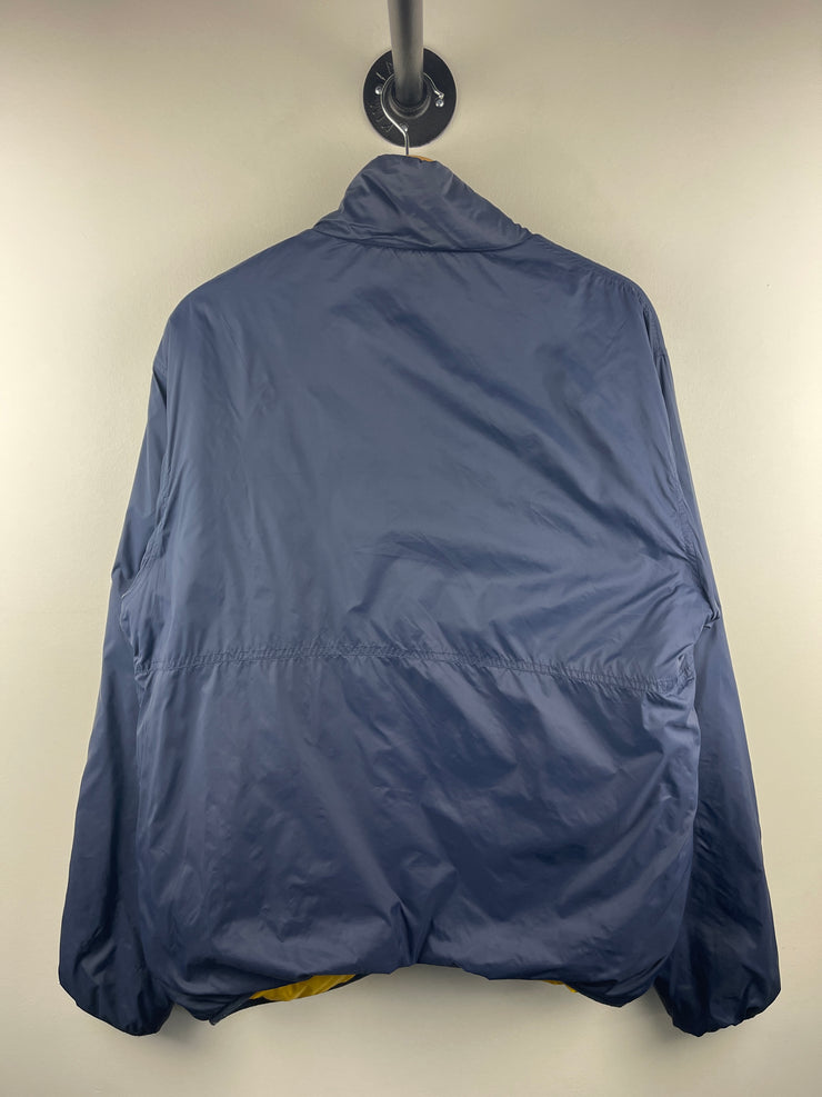 Palace Thinsulate Tri-Ferg Navy & Yellow Reversible Jacket