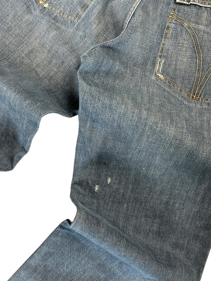 Vintage Dolce & Gabbana Baggy Blue Denim Jeans
