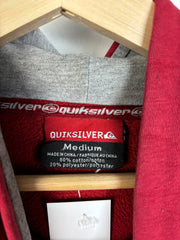 Vintage Y2K Quiksilver Red Hoodie