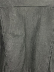 Vintage St. Johns Bay Black Suede Bomber Jacket