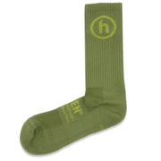 Hidden NY Core Olive Socks