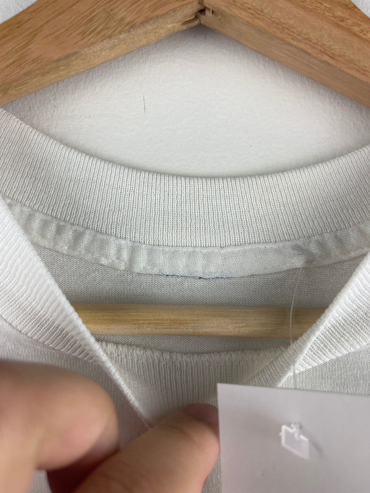 Vintage 90s Garfield Moody White Tee