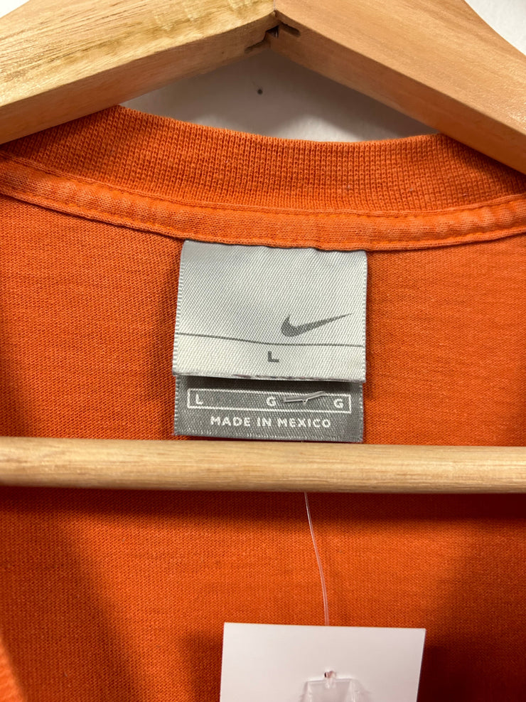 Vintage Nike Mini Swoosh Orange Tee