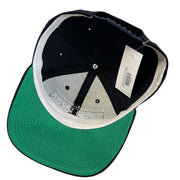 Vintage 90s FBI Federal Bureau Of Investigation Navy Snapback Hat