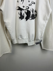 Off White Pills Print White Hoodie