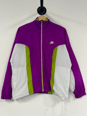 Vintage 80's Nike Purple & Green Windbreaker