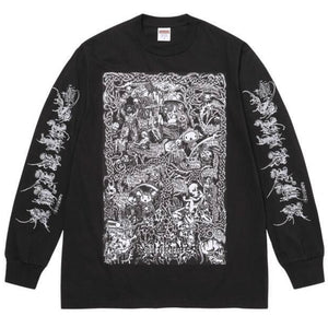 Supreme SS26 Wombat Black Long Sleeve