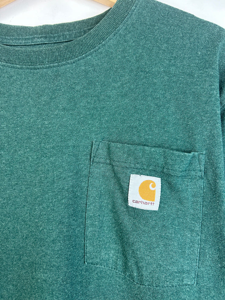 Vintage Carhartt Green Pocket Tee