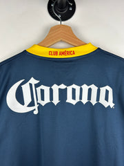 Vintage 2008-2009 Nike Club America Away Navy Soccer Jersey
